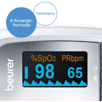 Beurer Pulsoximeter PO 30 | Packung (1 Stück)-Beschreibung lesen