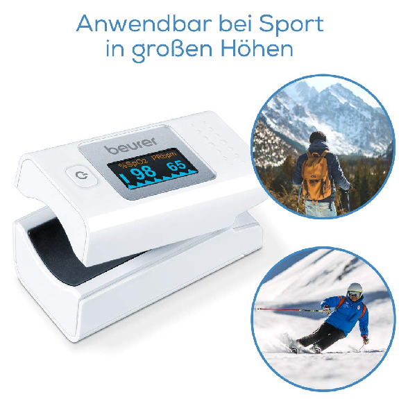 Beurer Pulsoximeter PO 35 | Packung (1 Stück) Beurer Pulsoximeter PO 35 | Packung (1 Stück)-Beschreibung lesen