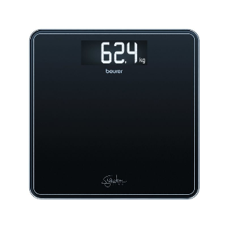 Beurer GS 400 Körperwaage SignatureLine, Schwarz | Packung (1 Stück)-Beschreibung lesen