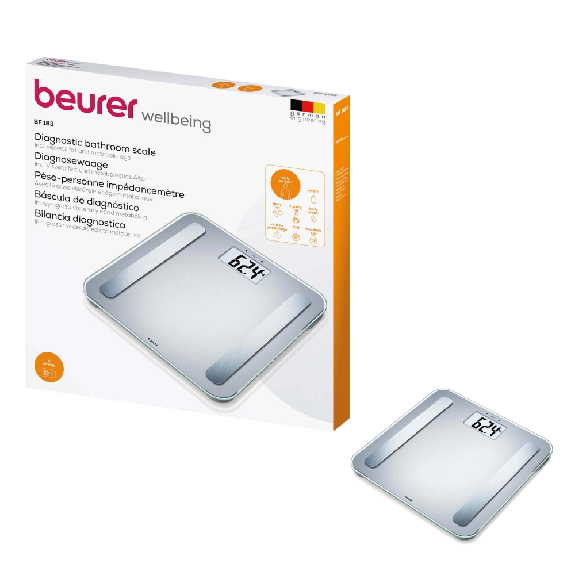Beurer BF 183 Diagnosewaage | Packung (1 Stück)-Beschreibung lesen