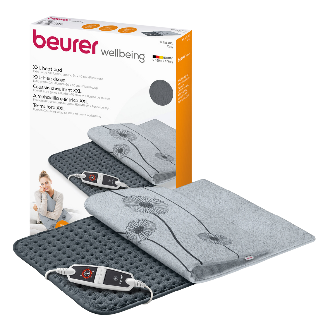 Beurer HK 125 XXL-Heizkissen Cosy Grey | Packung (1 Stück)-Beschreibung lesen