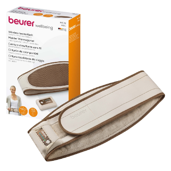 Beurer HK 72 mobiler Wärmegürtel mit Akku | Packung (1 Stück)-Beschreibung lesen