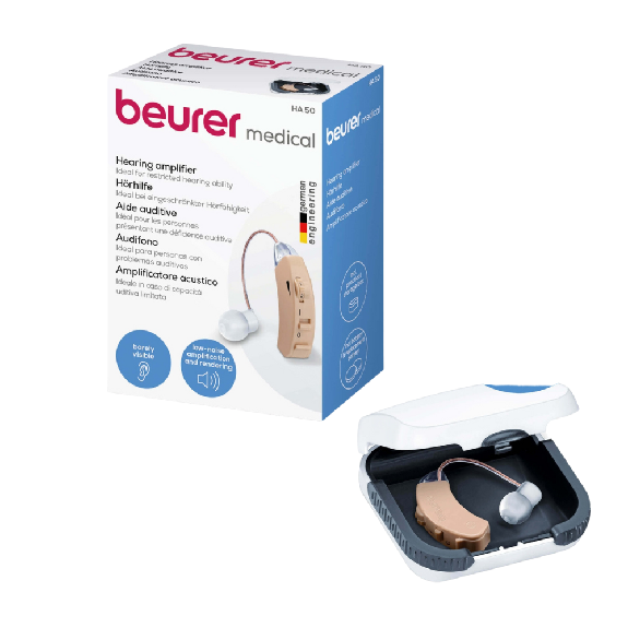 Beurer Hörhilfe HA 50 | Packung (1 Stück)-Beschreibung lesen