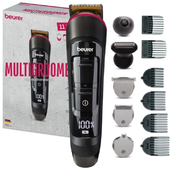 Beurer Multigroomer MN9X zum Trimmen und Rasieren | Packung (1 Stück)-Beschreibung lesen