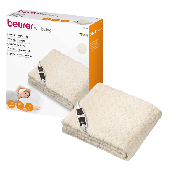 Beurer Teddy Wärmeunterbett UB 53 | Packung (1 Stück)-Beschreibung lesen