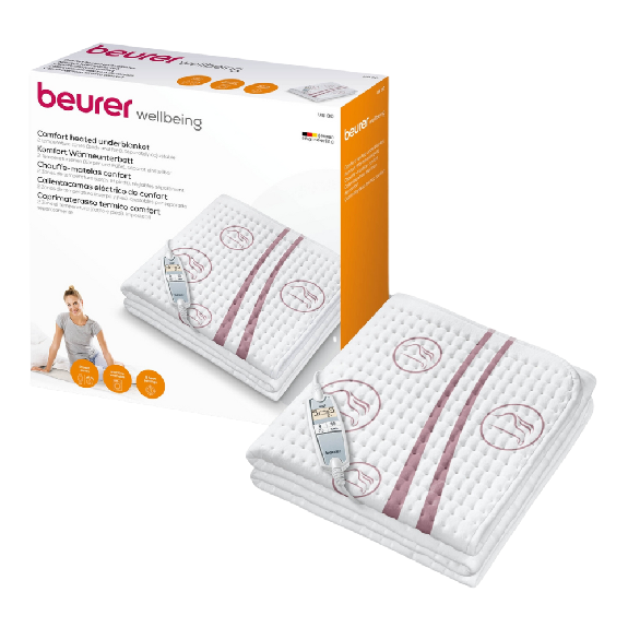 Beurer UB 90 Komfort-Wärmeunterbett | Packung (1 Stück)-Beschreibung lesen