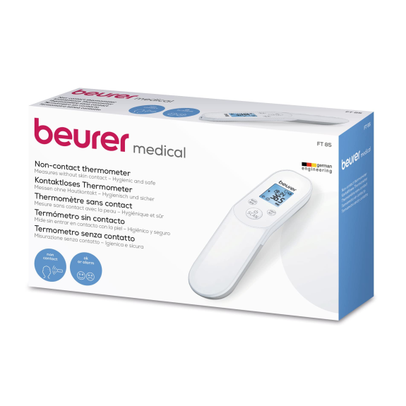 Beurer kontaktloses Fieberthermometer FT 85 | Packung (1 Stück)-Beschreibung lesen