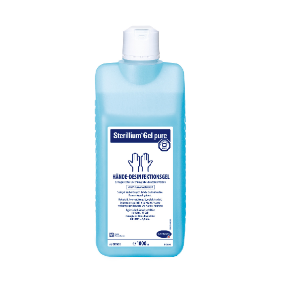 Hartmann Sterillium Gel pure Hände Desinfektionsgel - 1 Liter | Packung (1 Stück)-Beschreibung lesen