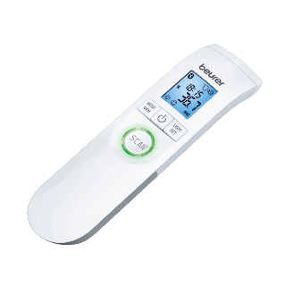 Beurer kontaktloses Fieberthermometer FT 95 mit Bluetooth-Beschreibung lesen