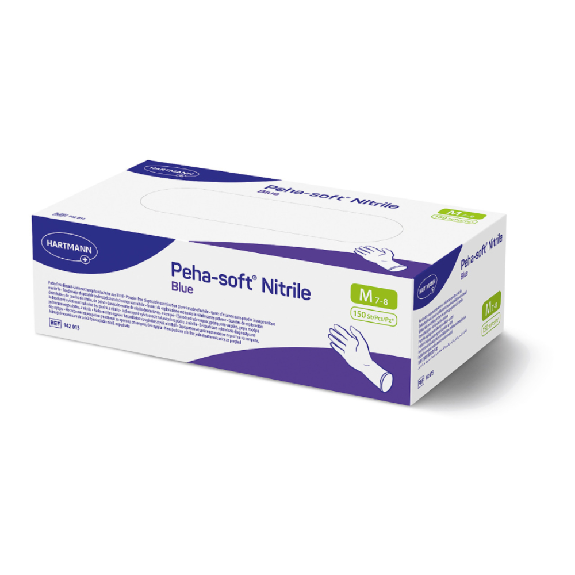 Peha-soft nitrile blue XS P150 | Packung (150 Stück) Peha-soft nitrile blue XS P150 | Packung (150 Stück)-Beschreibung lesen
