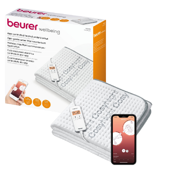 Beurer Komfort-Wärmeunterbett UB 190 CosyNight | Packung (1 Stück)-Beschreibung lesen