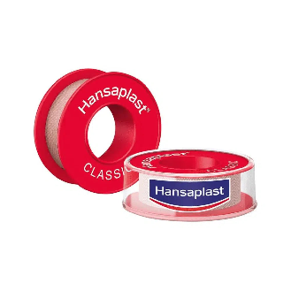 Hansaplast Fixierpflaster Classic - 5 m x 2,5 cm | Packung (5 m)-Beschreibung lesen
