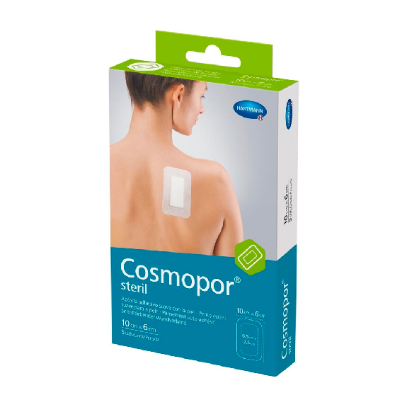 Hartmann Cosmopor Steril Wundverband - 5 Stück - 10 x 6 cm | Packung (5 Stück) Hartmann Cosmopor Steril Wundverband - 5 Stück - 10 x 6 cm | Packung (5 Stück)-Beschreibung lesen