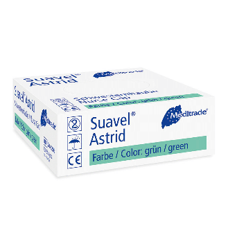 Meditrade Suavel Astrid Schwesternhaube - Grün | Packung (100 Stück)-Beschreibung lesen