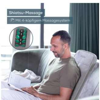 Beurer MG 202 Shiatsu-Massagesitzauflage | Packung (1 Stück)-Beschreibung lesen