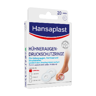 Hansaplast Hühneraugen Druckschutzring - 20 Stück | Packung (20 Stück)-Beschreibung lesen