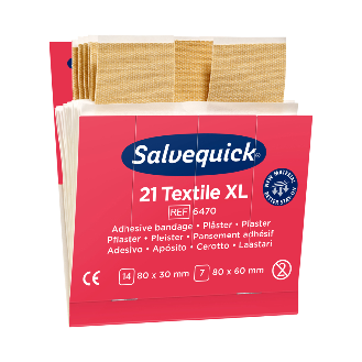Holthaus Medical Salvequick Nachfülleinsatz Textile XL | Packung (21 Stück)-Leggi tutto