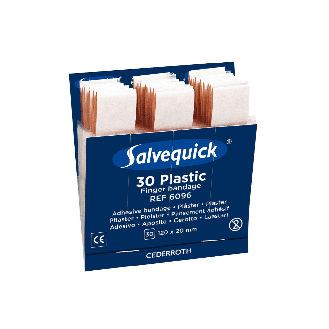 Holthaus Medical Salvequick Nachfülleinsatz Fingerverband Plastic | Packung (30 Stück)-Leggi tutto