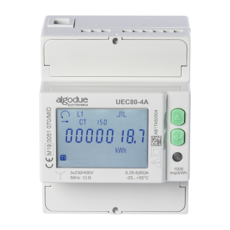 Contatore di energia 80A trifase 3 o 4 fili programmabile-Leggi tutto