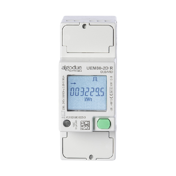 Contatore di energia 80A monofase con comunicazione M-Bus integrata Contatore di energia 80A monofase con comunicazione M-Bus integrata-Leggi tutto