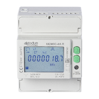 Contatore di energia 6A trifase con comunicazione Modbus RS485 integrata, Classe C-Leggi tutto