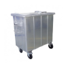 Contenedor de basura de 800 litros galvanizado