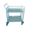 Carrito de distribución de acero Pack & Store con capacidad de 250 kg y paredes de malla Carrito de distribución de acero Pack & Store con capacidad de 250 kg y paredes de malla
