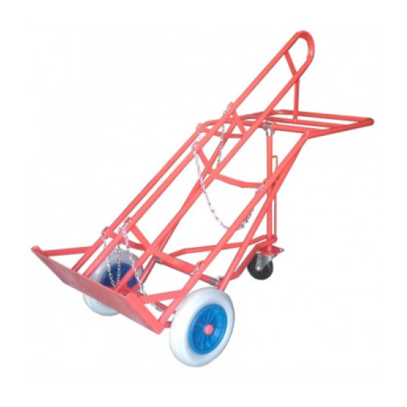 Carro de transporte para botellas de soldadura-Leer más