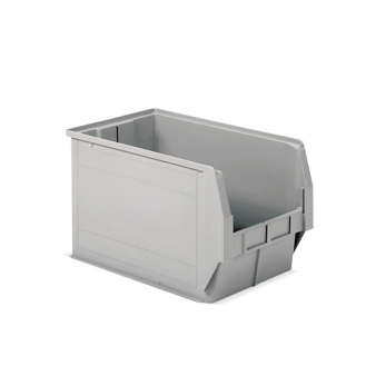 Contenitore a Bocca di Lupo Grigio Misura 4A5 - 310 x 500 x 300h mm - 42lt-Leggi tutto