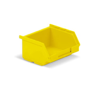 Contenitore a Bocca di Lupo Giallo Misura 0 - 105 x 95 x 55h mm - 0,25lt-Leggi tutto