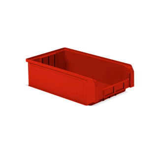 Contenitore a Bocca di Lupo Rosso Misura 4A2 - 310 x 500 x 145h mm - 20lt-Leggi tutto