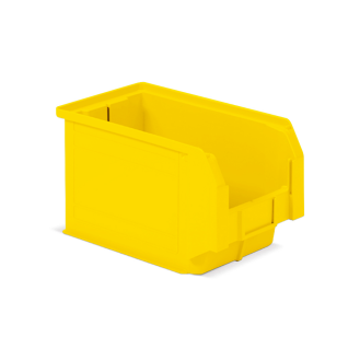 Contenitore a Bocca di Lupo Giallo Misura 3 - 210 x 350 x 200h mm - 12,5lt-Leggi tutto
