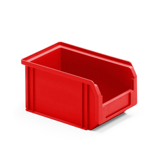 Contenitore a Bocca di Lupo Rosso Misura 2 - 150 x 230 x 125h mm - 3,8lt-Leggi tutto