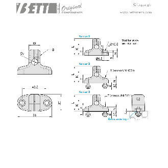 CONNETTORE A FLANGIA IN PLASTICA PER TUBI D.12-Leggi tutto