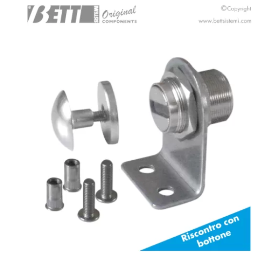 TOPE DE PUERTA CON IMÁN DE ACERO INOX-Leer más