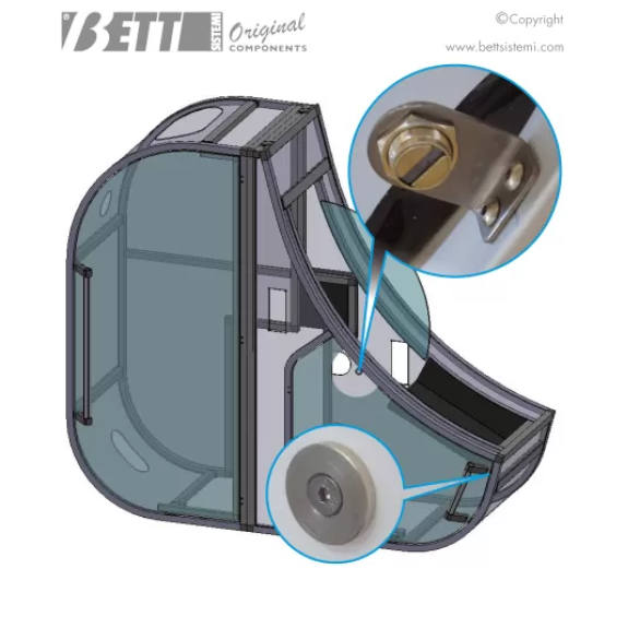TOPE DE PUERTA CON IMÁN DE ACERO INOX-Leer más