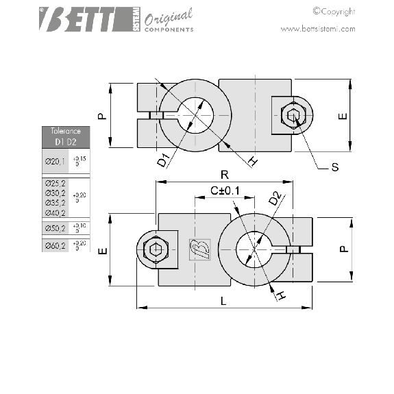CONNETTORE A CROCE PER TUBI D.50 CONNETTORE A CROCE PER TUBI D.50-Leggi tutto