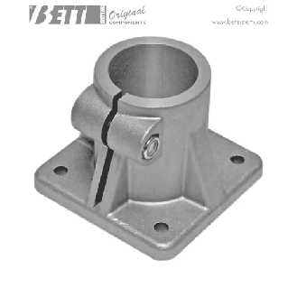 CONNETTORE CON BASE PER TUBI D.30-Leggi tutto