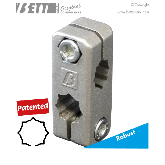 ROHRVERBINDER D.12 MIT ACHTECKIGEN LÖCHERN-Beschreibung lesen