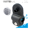 CONNECTEUR PORTE CATADIOPTRE POUR TUBE D.12 EN PLASTIQUE