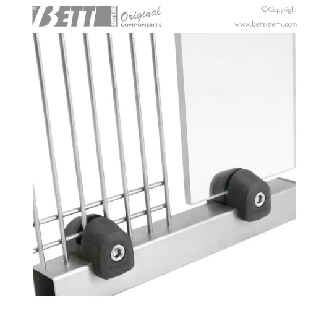 MORSETTO FERMARETE O PANNELLO PER TUBO 30X30-Leggi tutto
