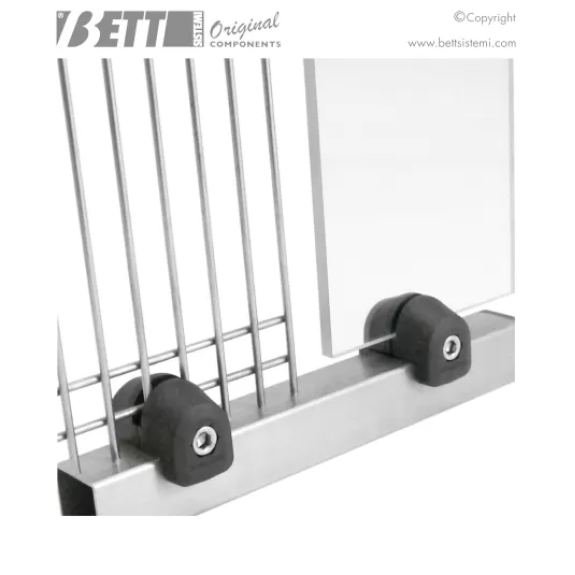 MORSETTO FERMARETE O PANNELLO PER TUBO 30X30-Leggi tutto