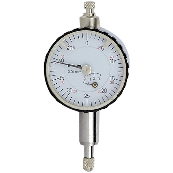 Comparateur 0,01 mm haute qualité, Course: 3 mm, Option: Touche dorsale, Cadran: 58 mm Comparateur 0,01 mm haute qualité, Course: 3 mm, Option: Touche dorsale, Cadran: 58 mm-Lire la description