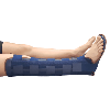 Attelle d'urgence SMUR jambe