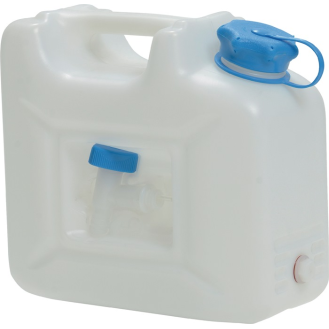 Wasserkanister 12l HD-PE stapelbar,m.Auslaufhahn H310xB350xT165mm-Beschreibung lesen