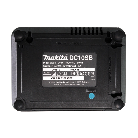 Makita Schnellladegert DC10SB 197363-4-Beschreibung lesen