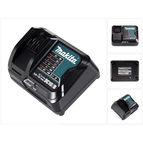 Makita Schnellladegert DC10SB 197363-4-Beschreibung lesen