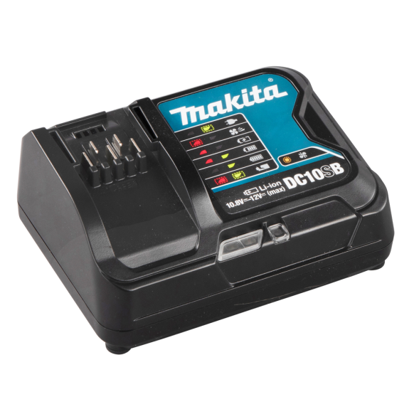 Makita Schnellladegert DC10SB 197363-4-Beschreibung lesen