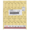 Bosch Schleifblatt C355, Papierschleifblatt, 230 x 280 mm, 400
