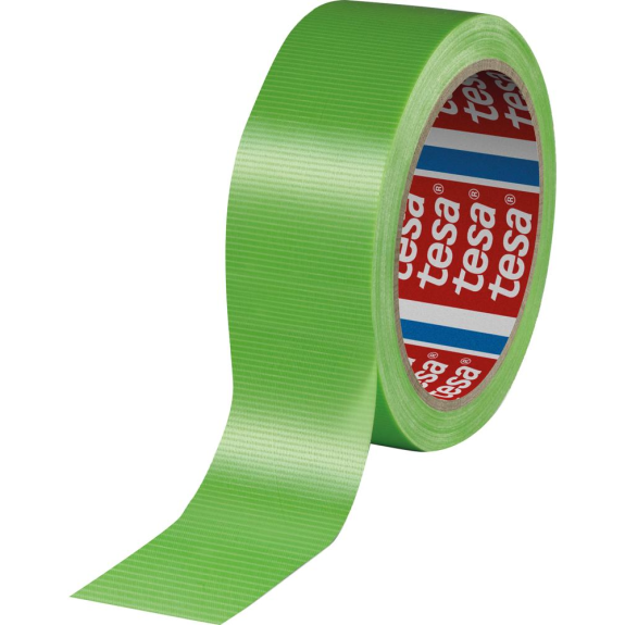 Tesa Allzweck Putzband, Gewebe 64 Leucht-Hellgrün 50m x 50mm-Beschreibung lesen